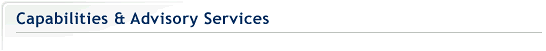 Personalized Advisory Services