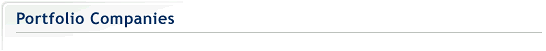 Portfolio Companies